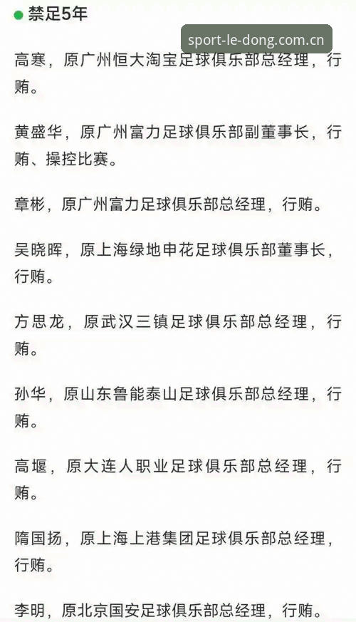 乐动体育iOS版iOS版 足协第三批禁足名单公布,乐动体育平台带你深度解读处罚力度与使用教程